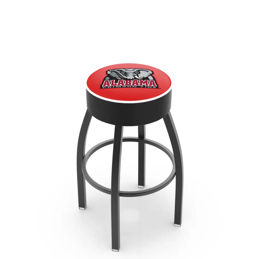5’’ Cushion Black Frame Swivel Stool - 25’’ / Big Al - Novelties
