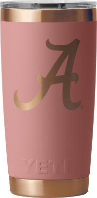 EXCLUSIVE BDS COLLECTION Pink 20 oz Engraved Tumbler Script A