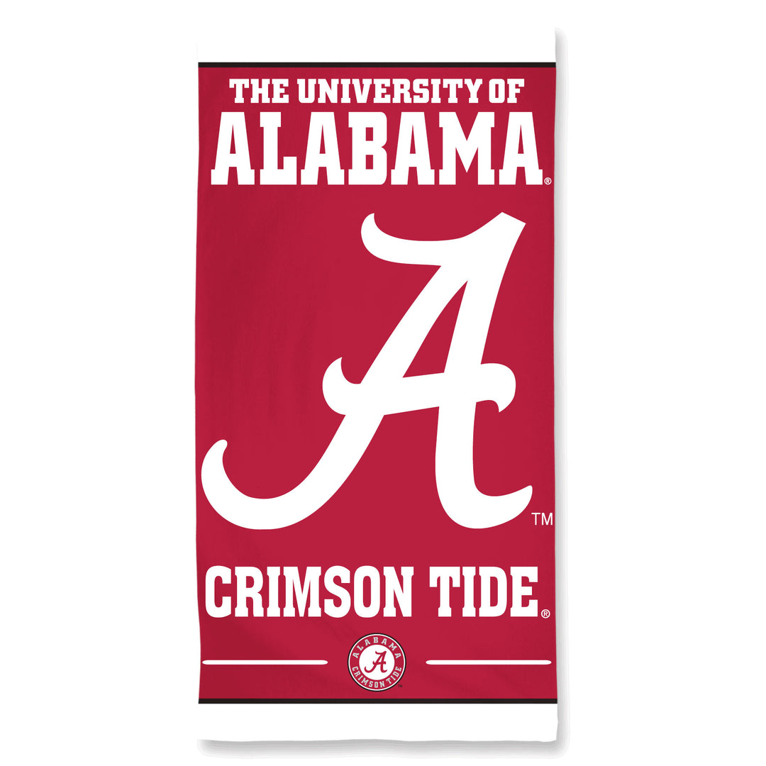Alabama Crimson Tide Fiber Beach Towel