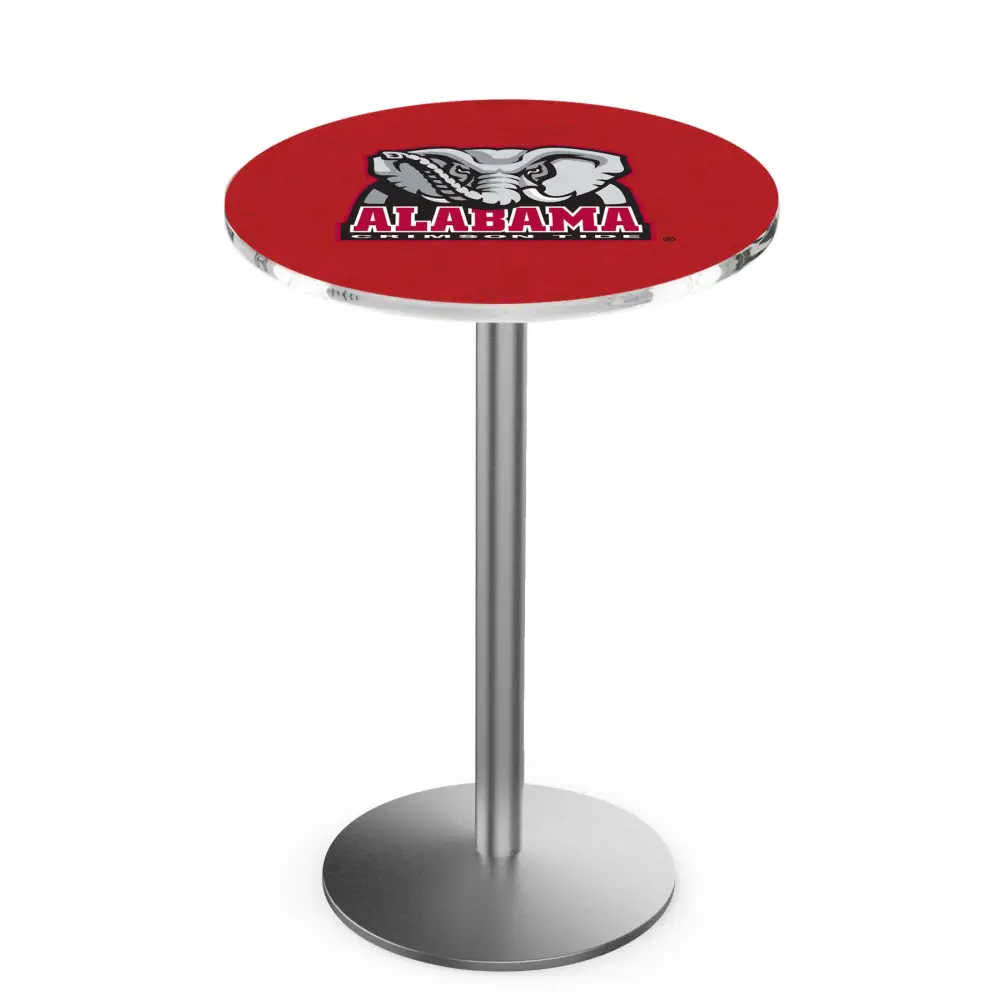 Big Al Stainless Circular Base Pub Table - Novelties