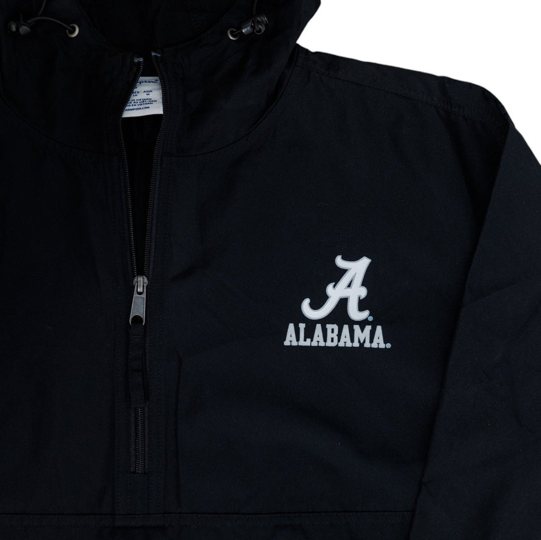 Youth Black Half Zip Packable Jacket