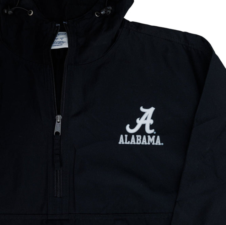 Youth Black Half Zip Packable Jacket