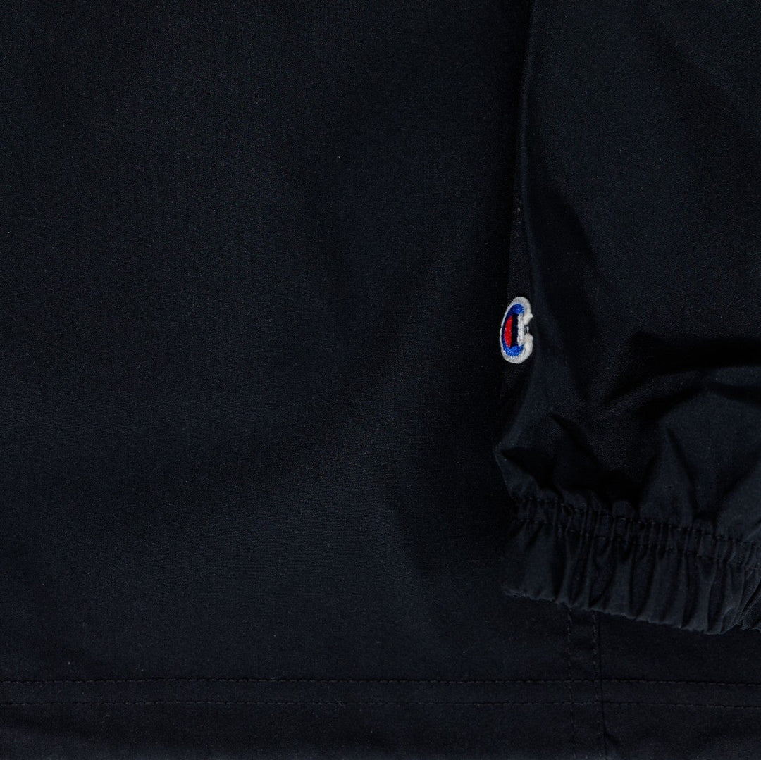 Youth Black Half Zip Packable Jacket