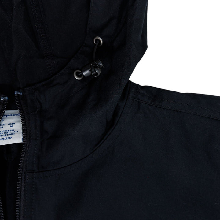 Youth Black Half Zip Packable Jacket