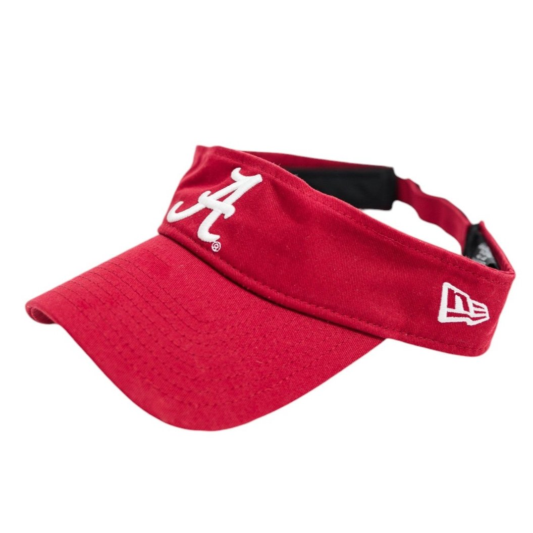 Adult Crimson Script A Adjustable Visor