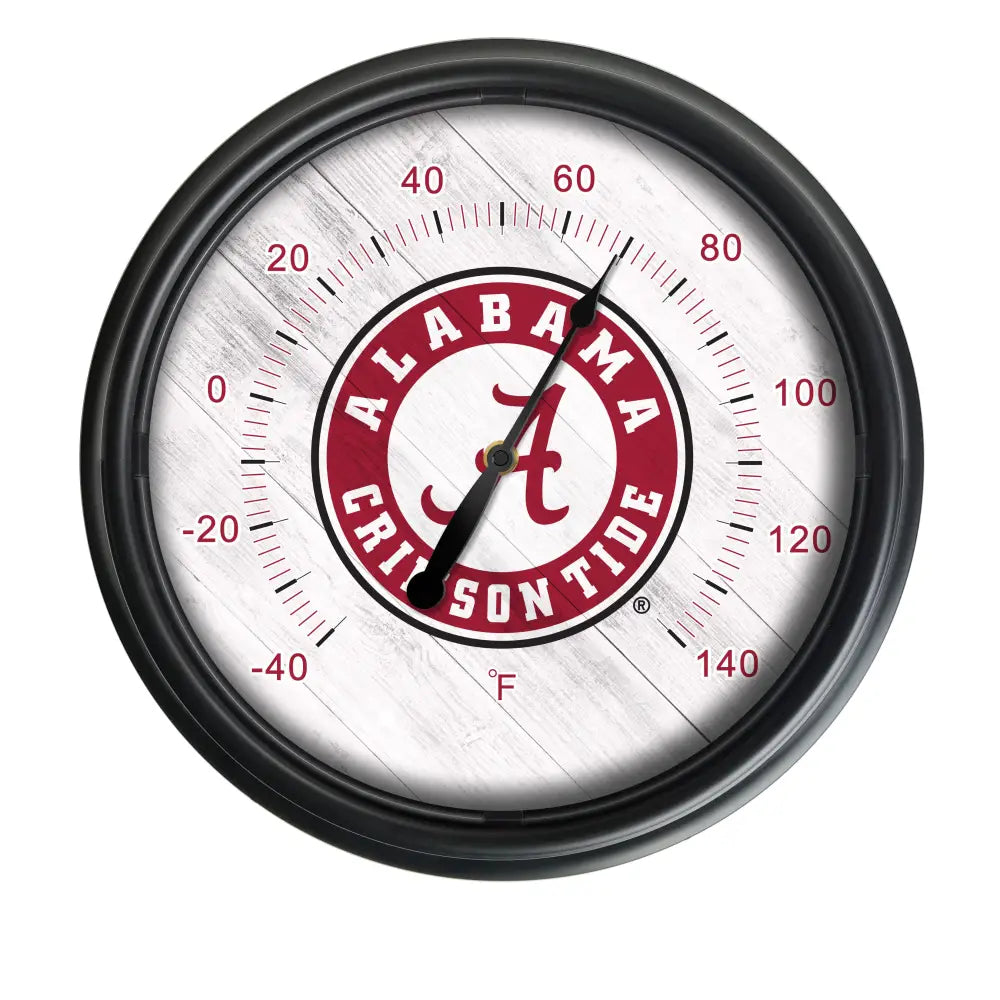 14’’ Indoor/Outdoor LED Thermometer - Script A - Novelties