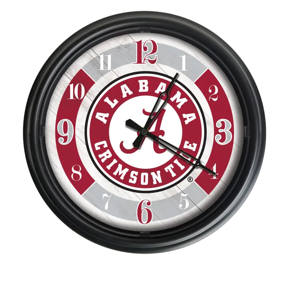 14’’ Indoor/Outdoor LED Wall Clock - Script A - Novelties