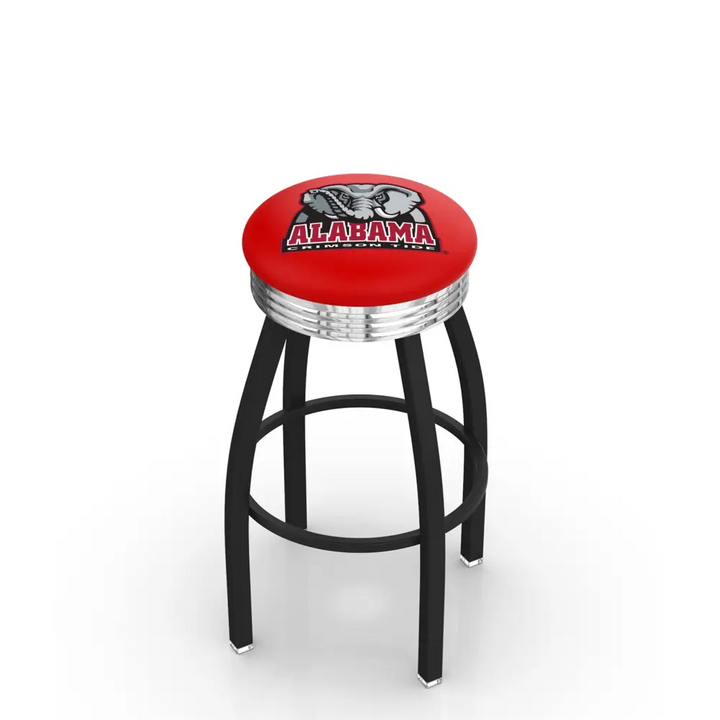 2.5’’ Cushion Double Ring Two-Tone Swivel Stool - 25’’ / Big Al - Novelties