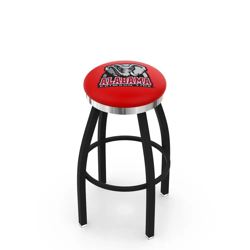 2.5’’ Cushion Single Ring Two-Tone Swivel Stool - 25’’ / Big Al - Novelties