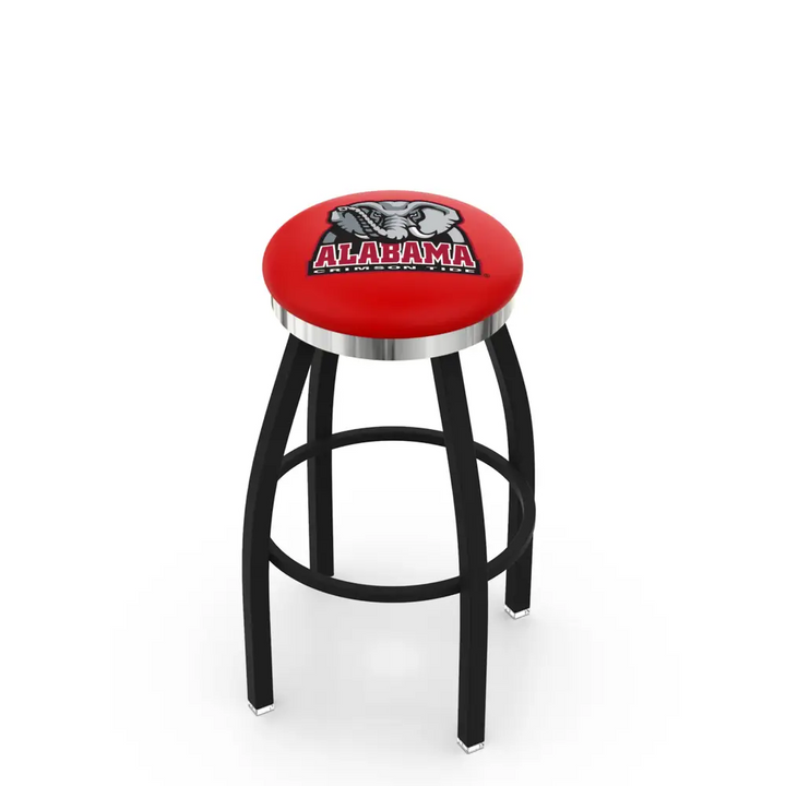 2.5’’ Cushion Single Ring Two-Tone Swivel Stool - 25’’ / Big Al - Novelties