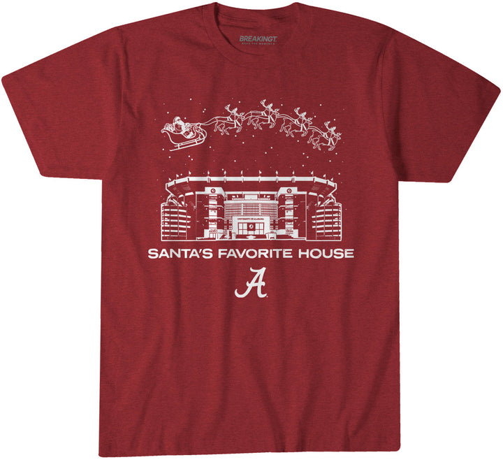 Alabama Football: Santa's Favorite House