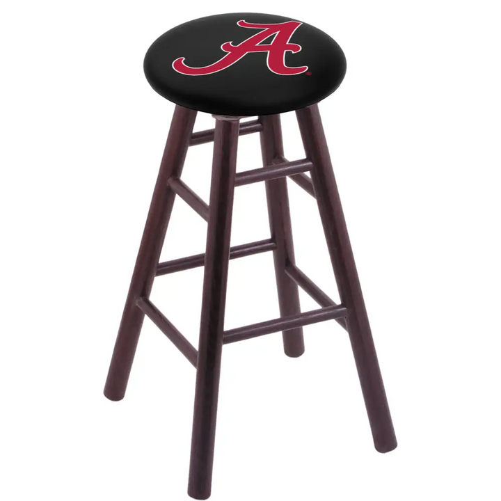 30’’ Script A Oak Counter Stool - Dark Cherry - Novelties