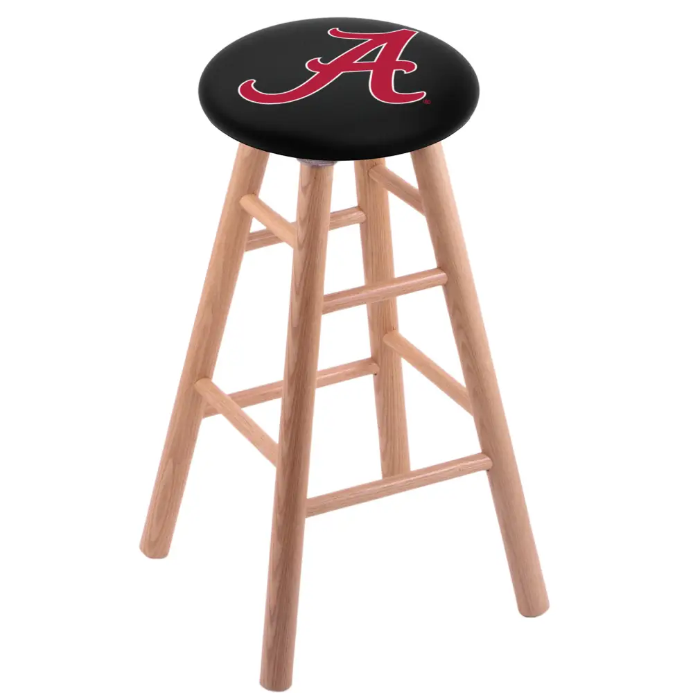 36’’ Script A Oak Bar Stool - Natural - Novelties