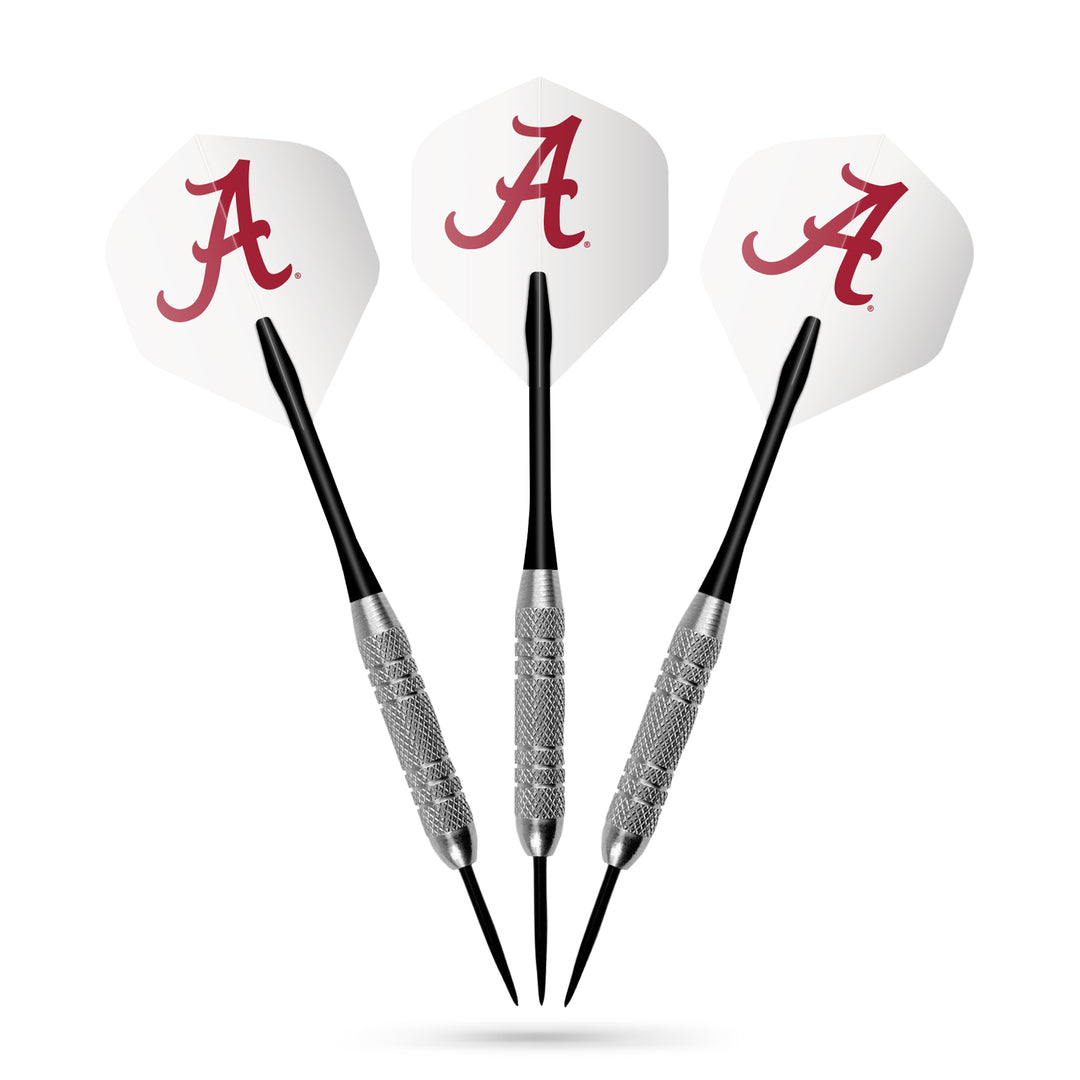 Crimson Tide Wooden Dartboard Set