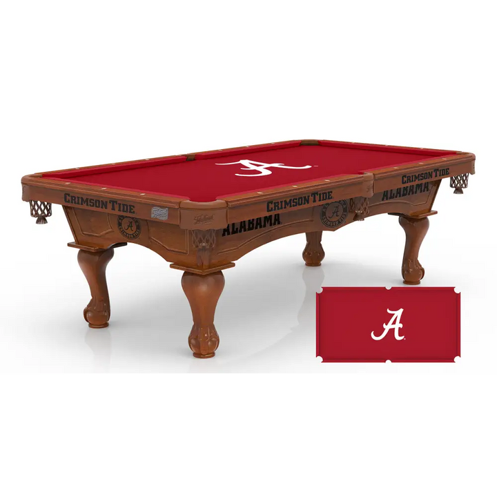 8’ Claw Foot Pool Table - Chardonnay - Novelties