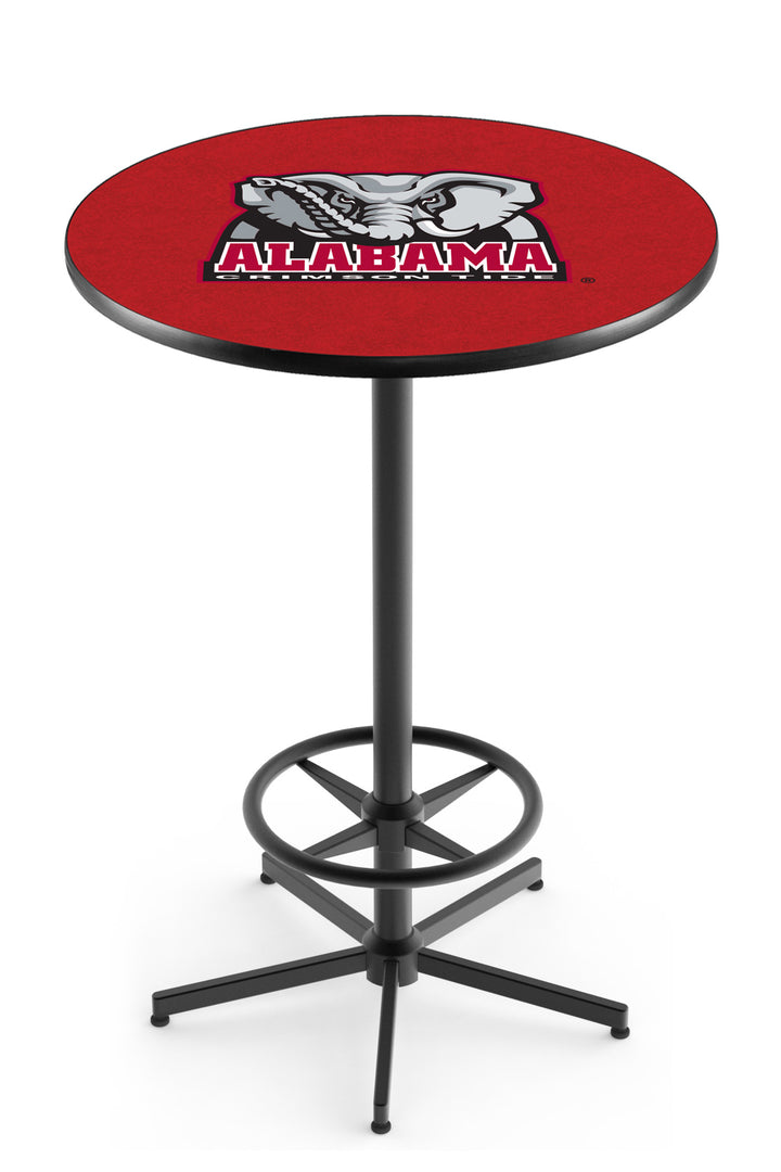 Big Al Black Foot Ring Pub Table