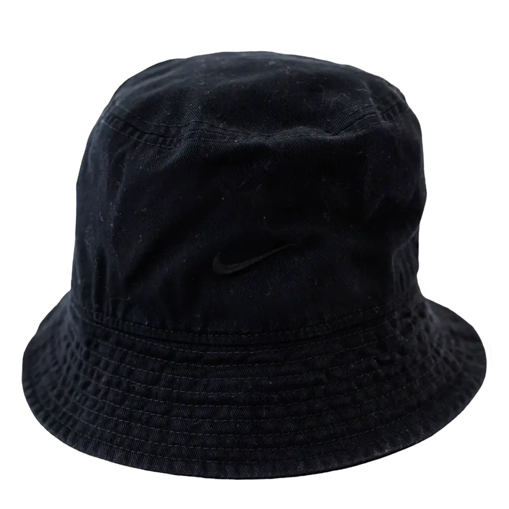 Adult Black Core Bucket Cap - Headwear