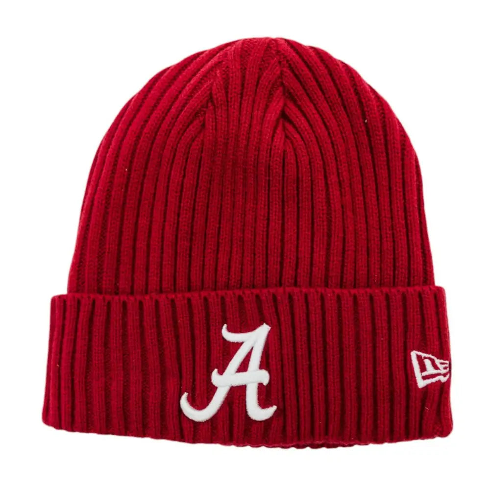 Adult Crimson Script A Knit - Crimson - Headwear