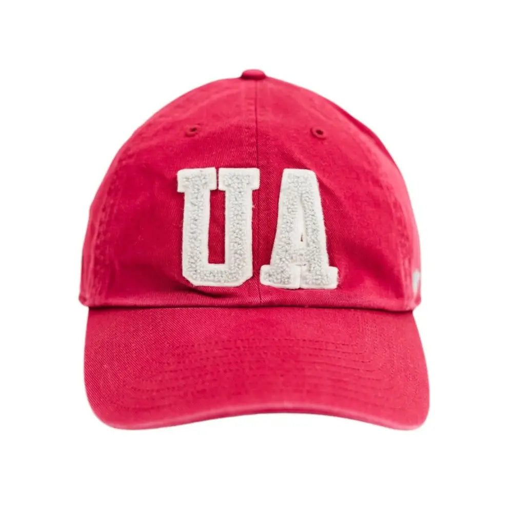 Adult Crimson UA Logo Clean Up Cap - Crimson - Headwear