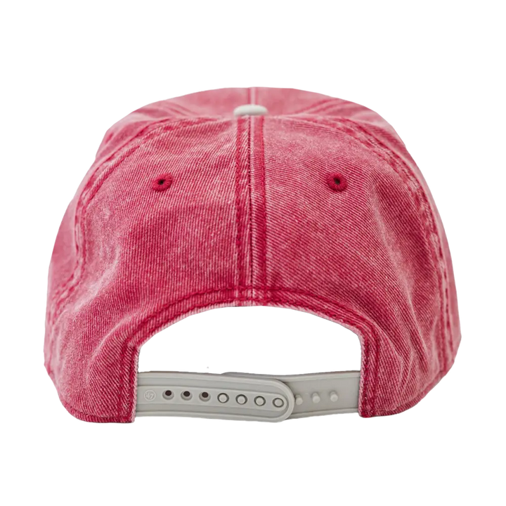 Adult Crimson Vintage Fontana Snapback Cap - Crimson - Headwear