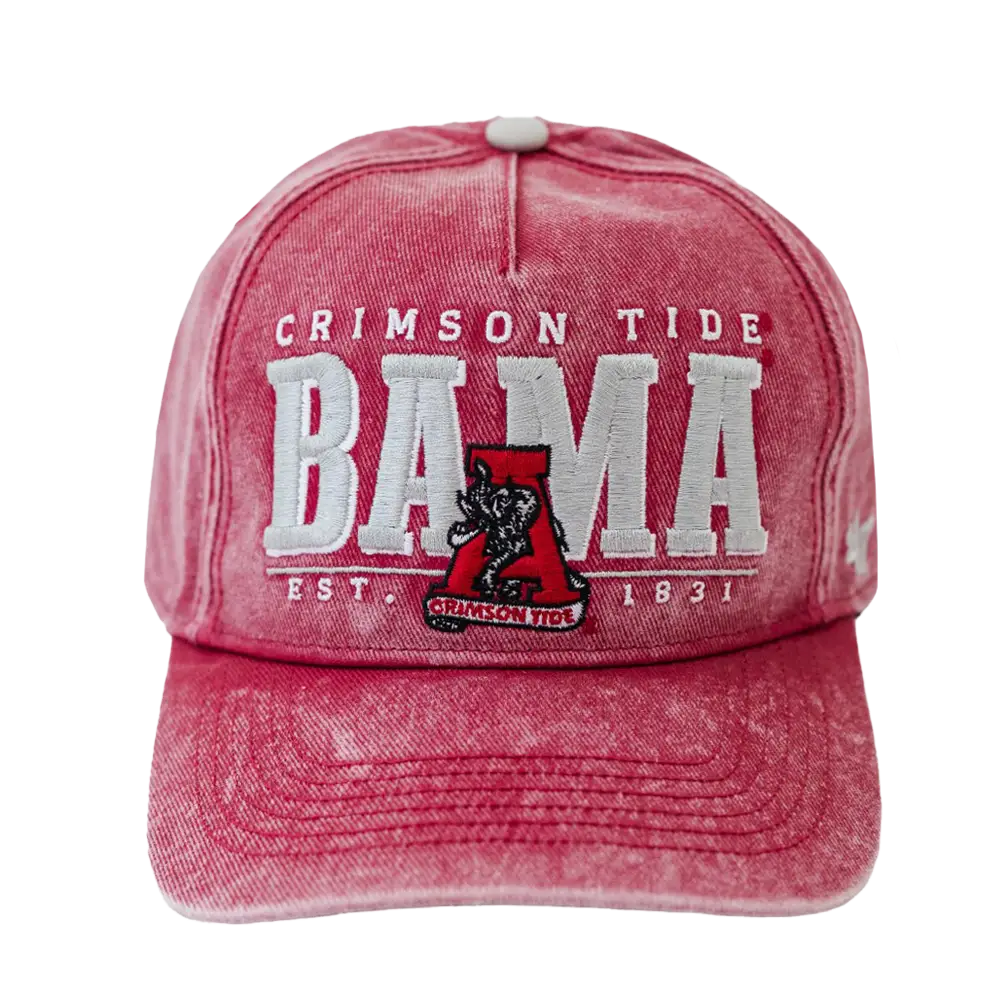 Adult Crimson Vintage Fontana Snapback Cap - Crimson - Headwear