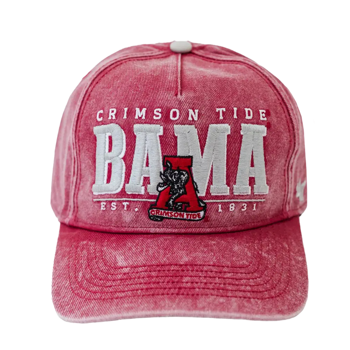 Adult Crimson Vintage Fontana Snapback Cap - Crimson - Headwear