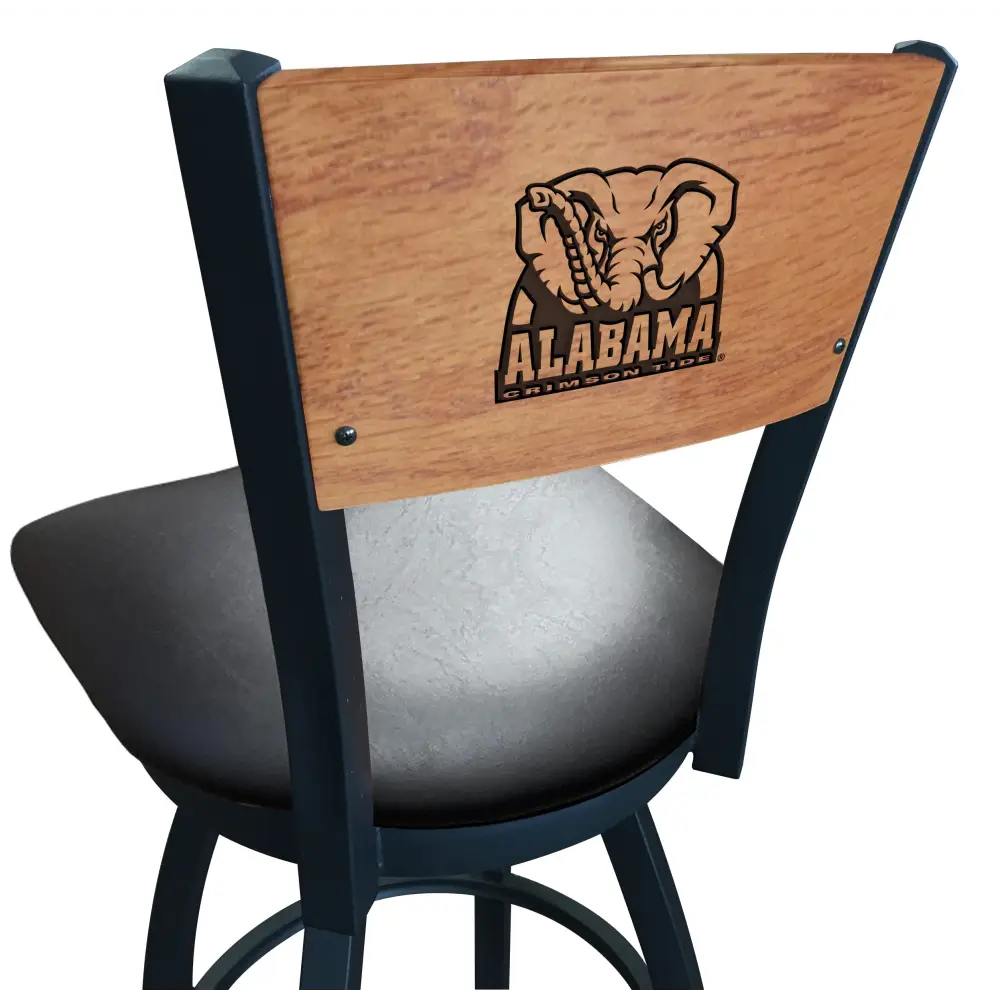 Big Al Laser Engraved Metal Stool - Novelties