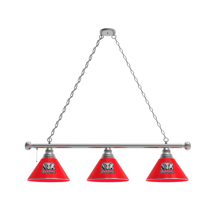 Big Al Three Shade Billiard Light - Chrome - Novelties