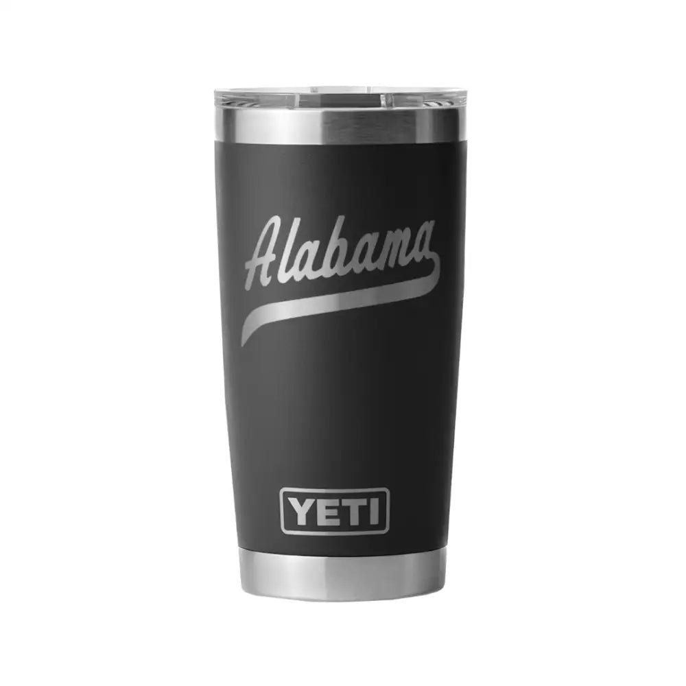 Black Rambler 20 oz Alabama Tumbler - Drinkware