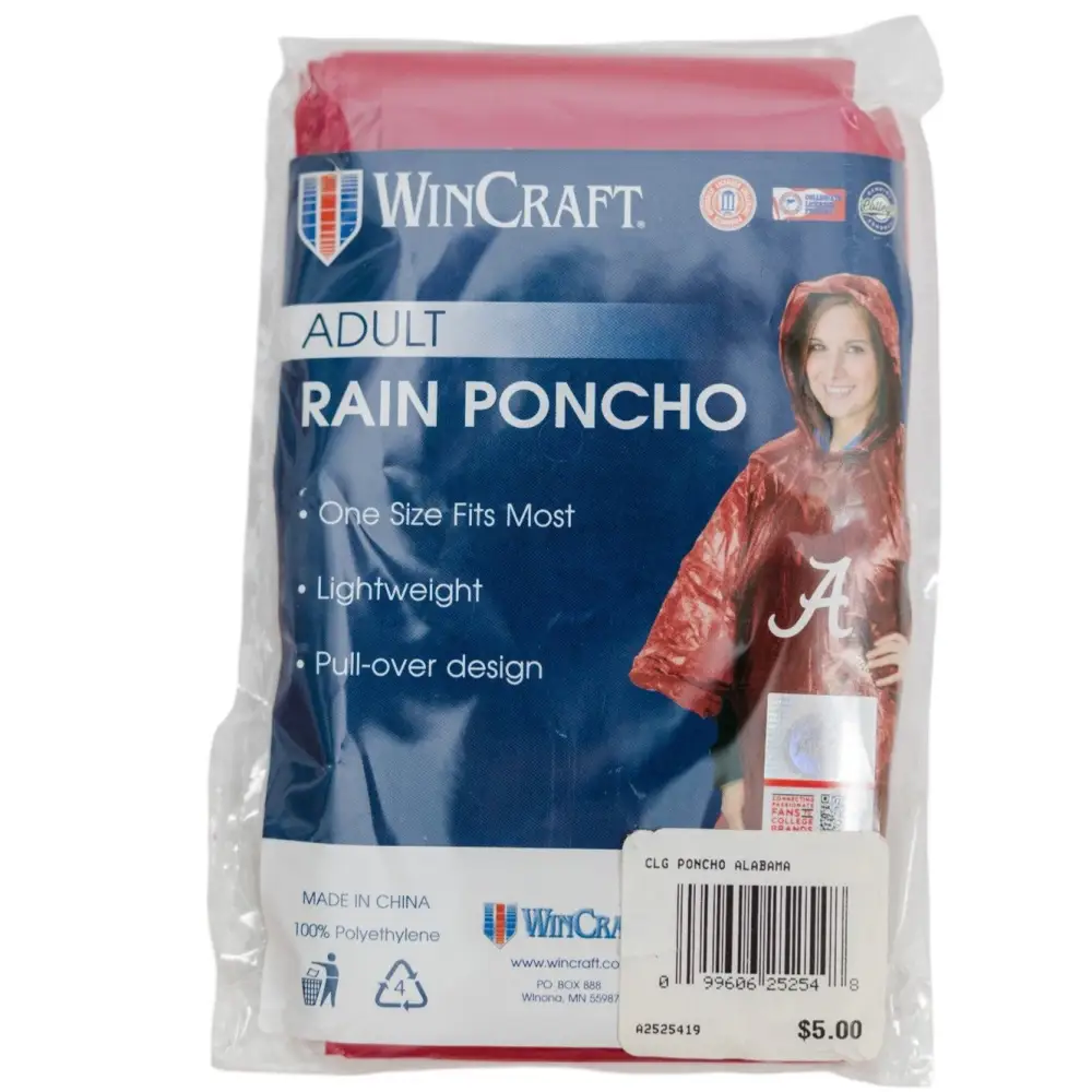 Crimson Rain Poncho - Accessories