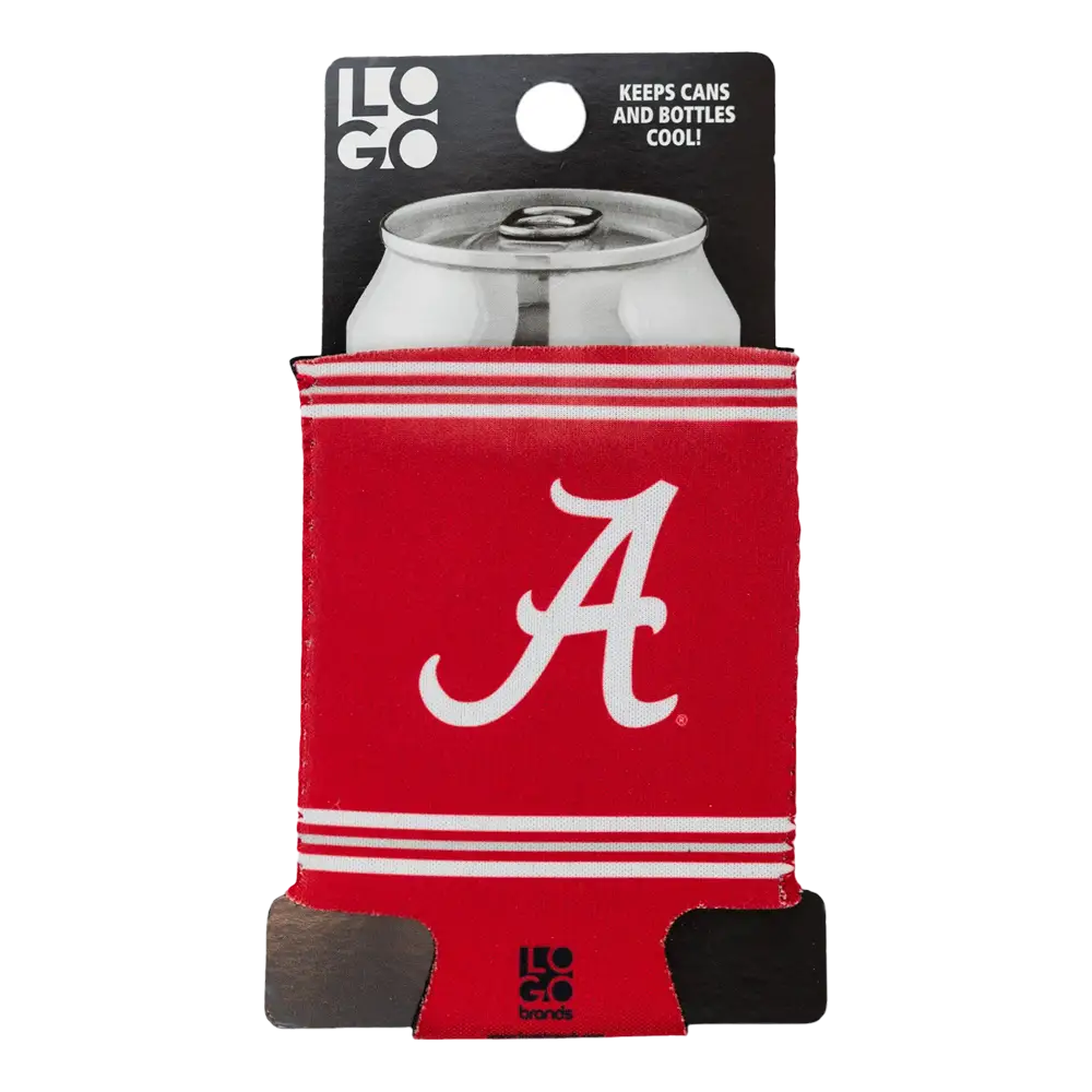 Crimson Script A Koozie - Crimson - Drinkware