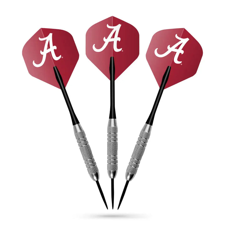 Crimson Tide Wooden Dartboard Set - Novelties