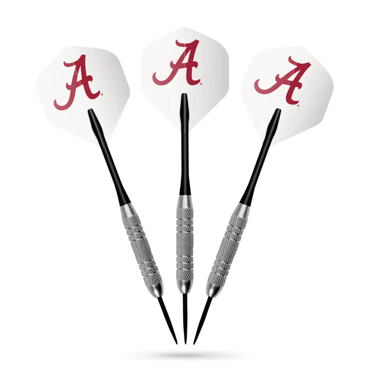 Crimson Tide Wooden Dartboard Set - Novelties
