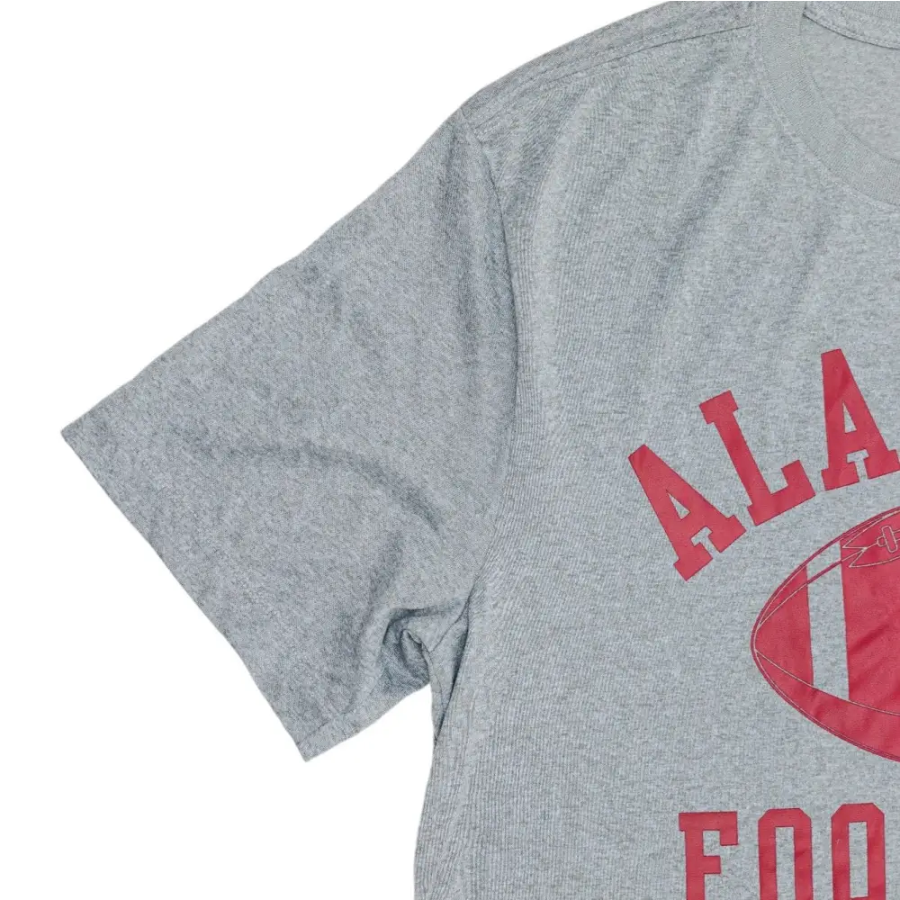 Men’s Gray Football Tee - Apparel
