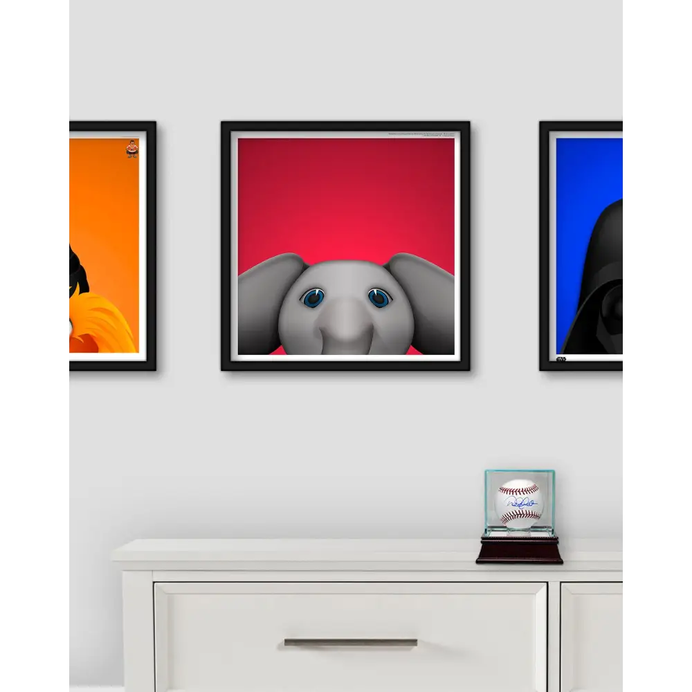 Minimalist Big Al Art Print - Art Print