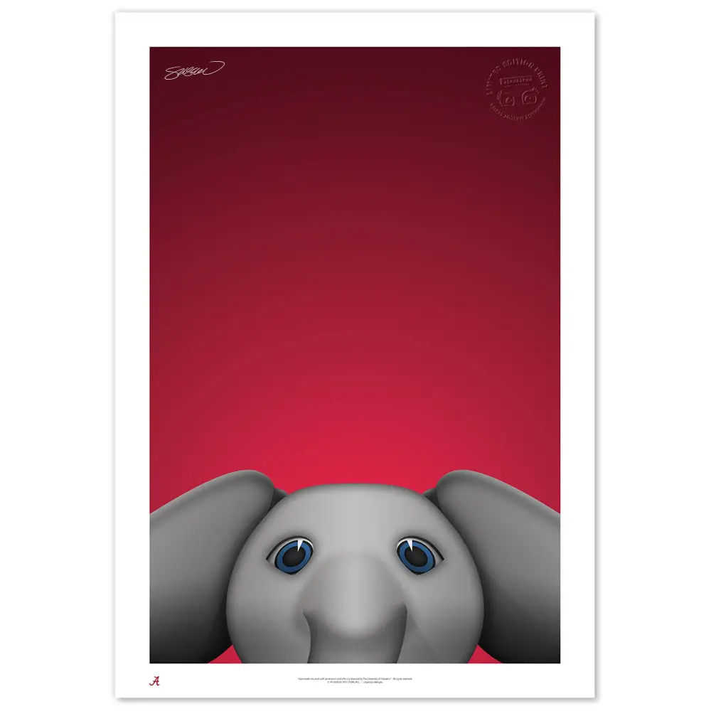 Minimalist Big Al Art Print - Medium Art Print / Print only - Art Print