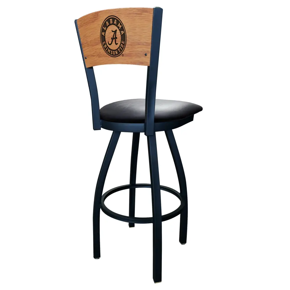 Script A Laser Engraved Metal Stool - Novelties