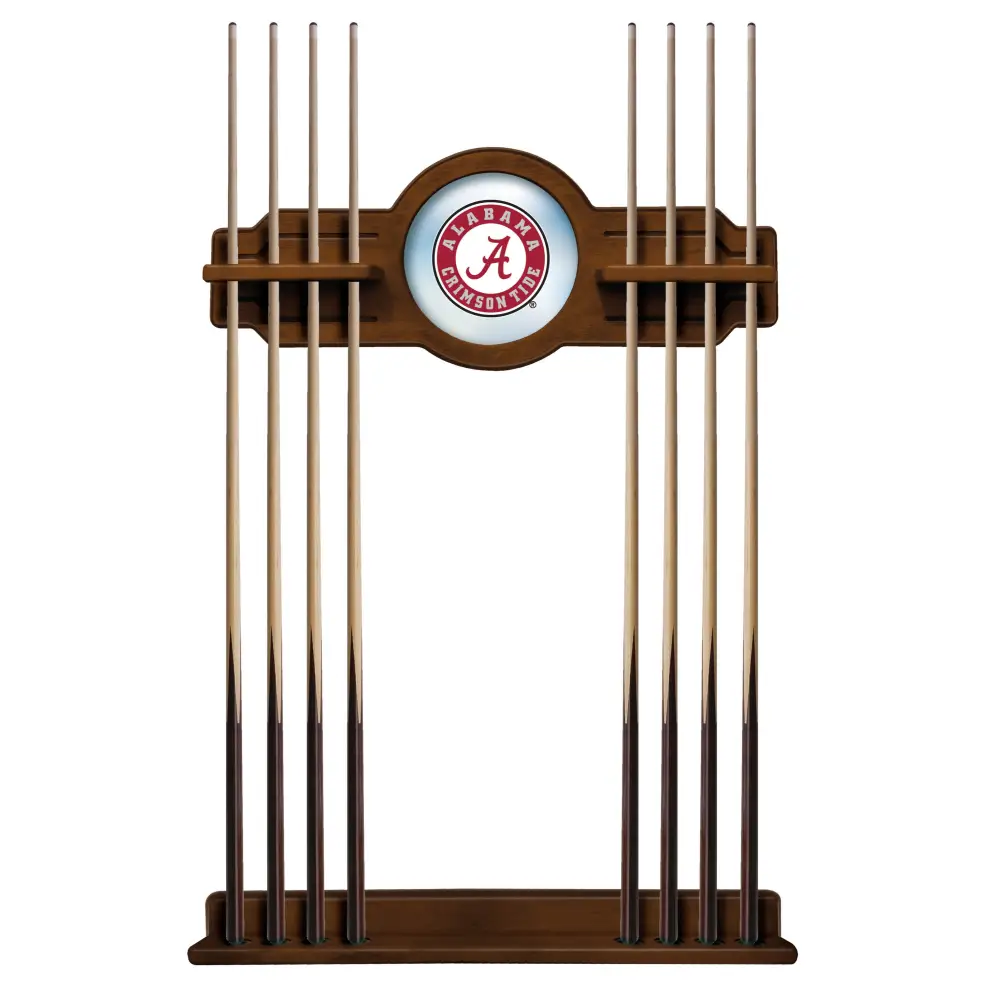 Script A Solid Wood Cue Rack - Chardonnay - Novelties