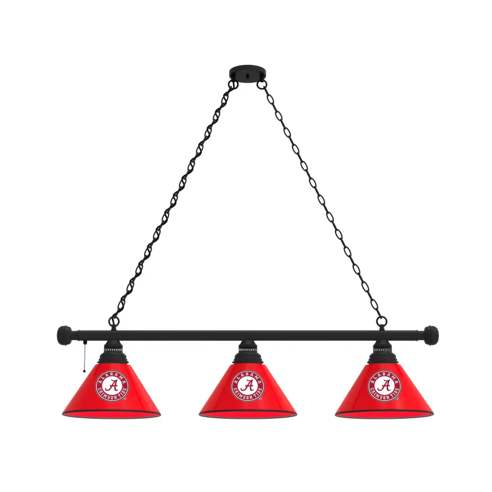 Script A Three Shade Billiard Light - Black - Novelties