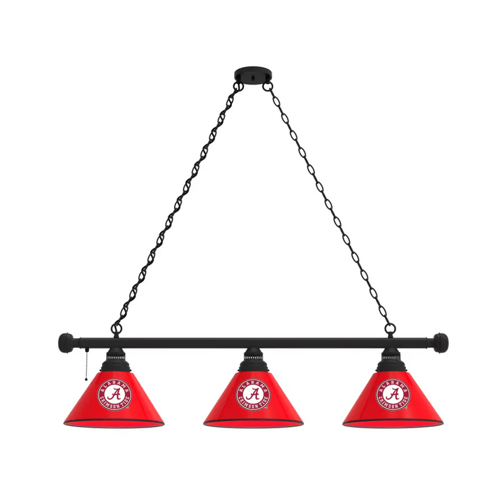 Script A Three Shade Billiard Light - Black - Novelties