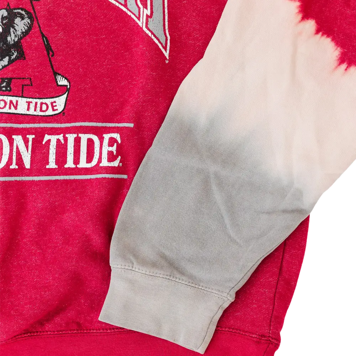 Women’s Crimson Dip Dyed Boyfriend Crew - Outerwear