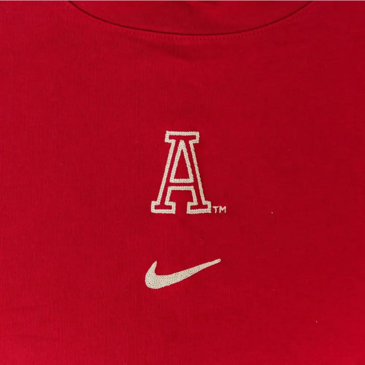 Women’s Crimson Essential Mock Crew - Apparel