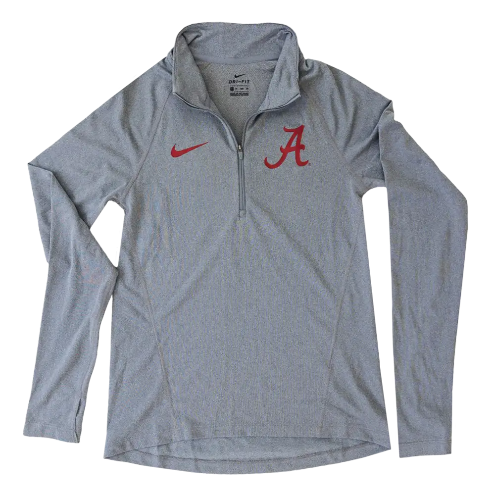 Women’s Gray Lightweight Quarter Zip Jacket - Outerwear