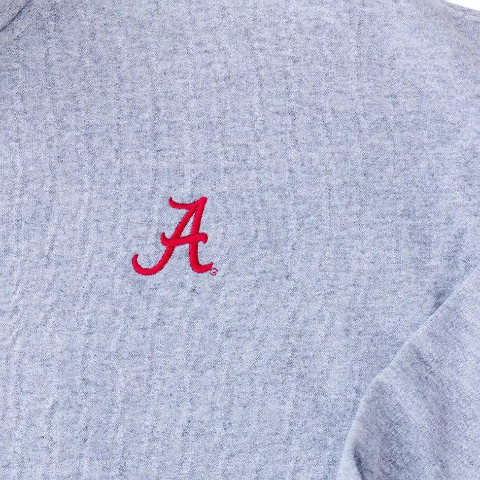 Womens Gray Quarter Zip Jacket 3