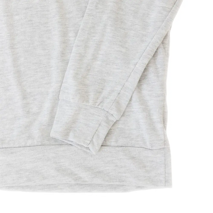 Women’s Grey Long Sleeve Fade Crew - Outerwear
